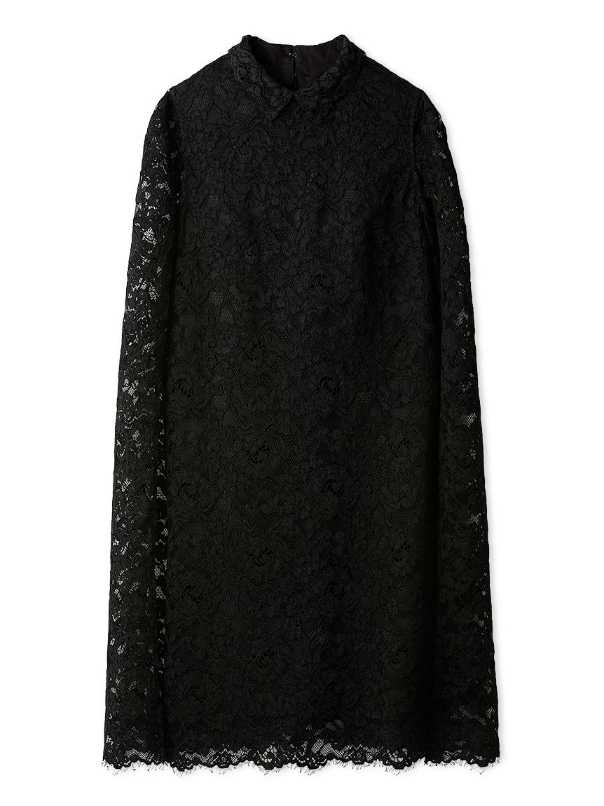 セルフォード　ケープドレス　ワンピース　オケージョン　ドレス　総レース レースケープドレス（ドレス）｜CELFORD（セルフォード