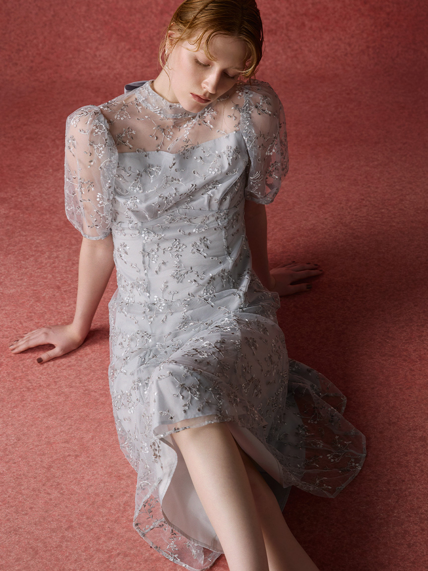 【お値下げ！】セルフォード CELFORD オフショルダー フリル ロングドレス CELFORD ドレス バックシャンレースドレス : ZOZOTOWN Yahoo!店