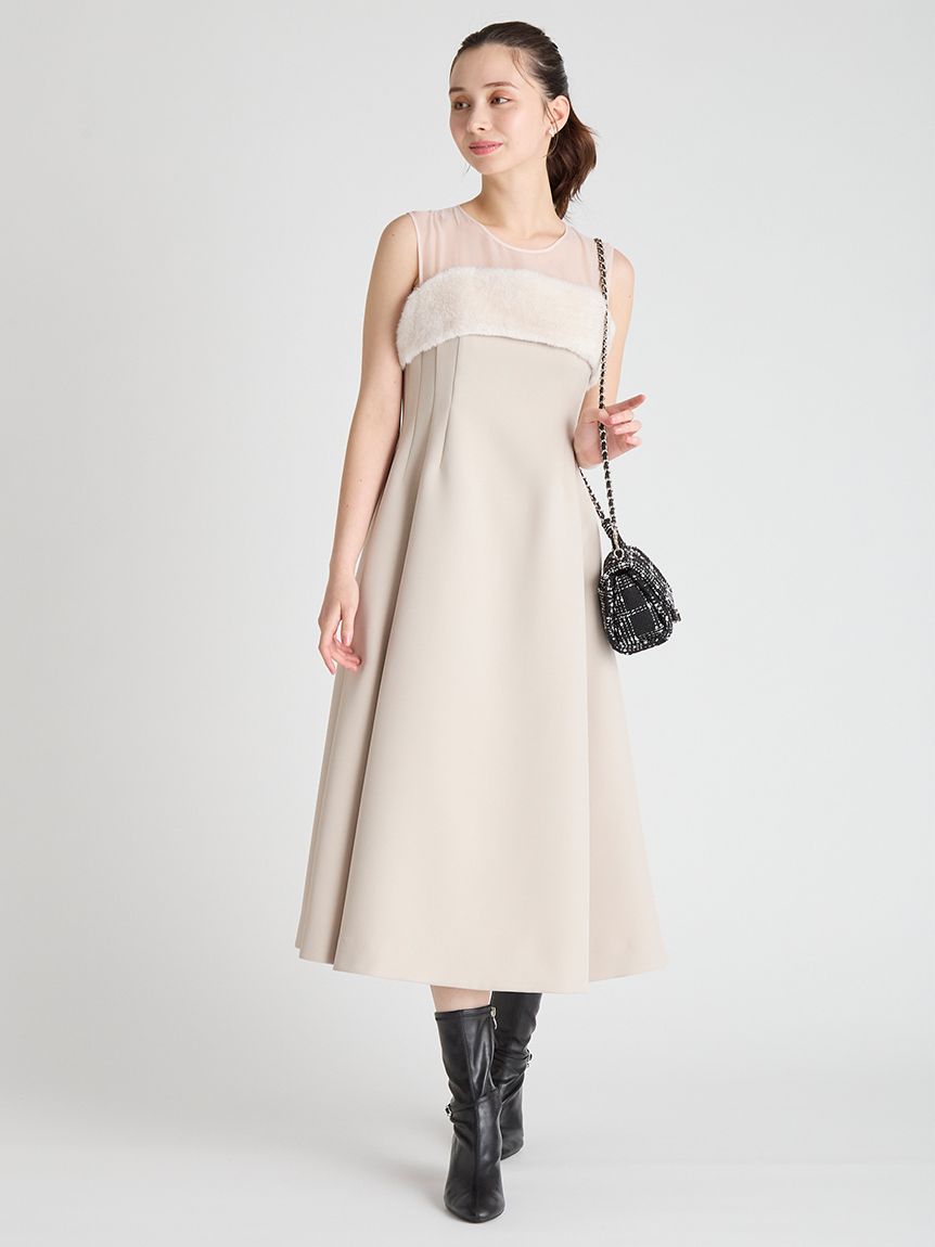 HANAE MORI×CELFORDコラボ】ファードッキングフィット＆フレアドレス