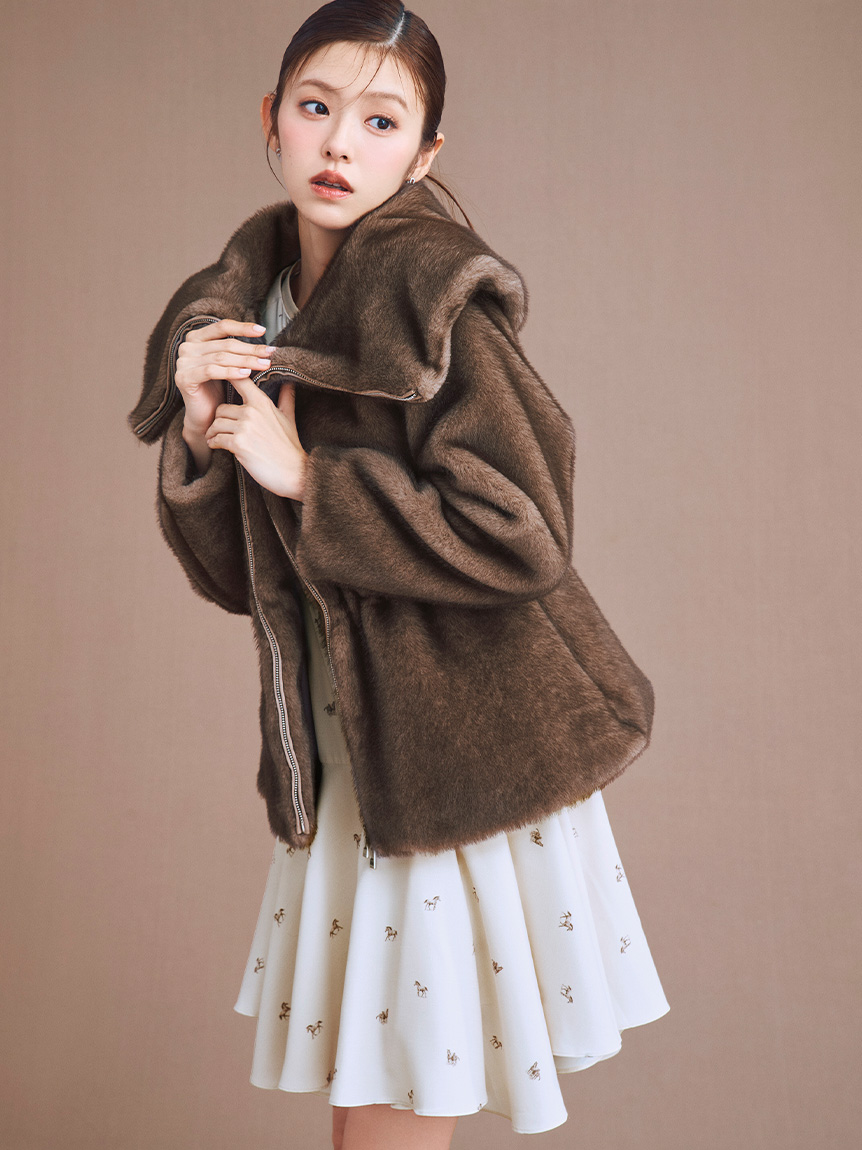 ビッグリボンフレアワンピース(デイリーワンピース)｜DRESS（ドレス