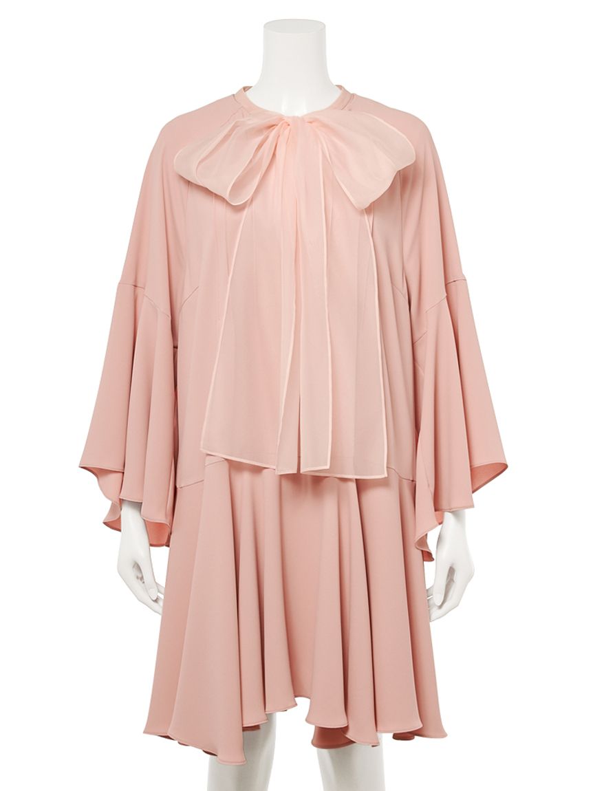 ♡試着程度♡セルフォード♡ビックリボンフレアワンピース 36サイズ ビッグリボンフレアワンピース(デイリーワンピース)｜DRESS（ドレス