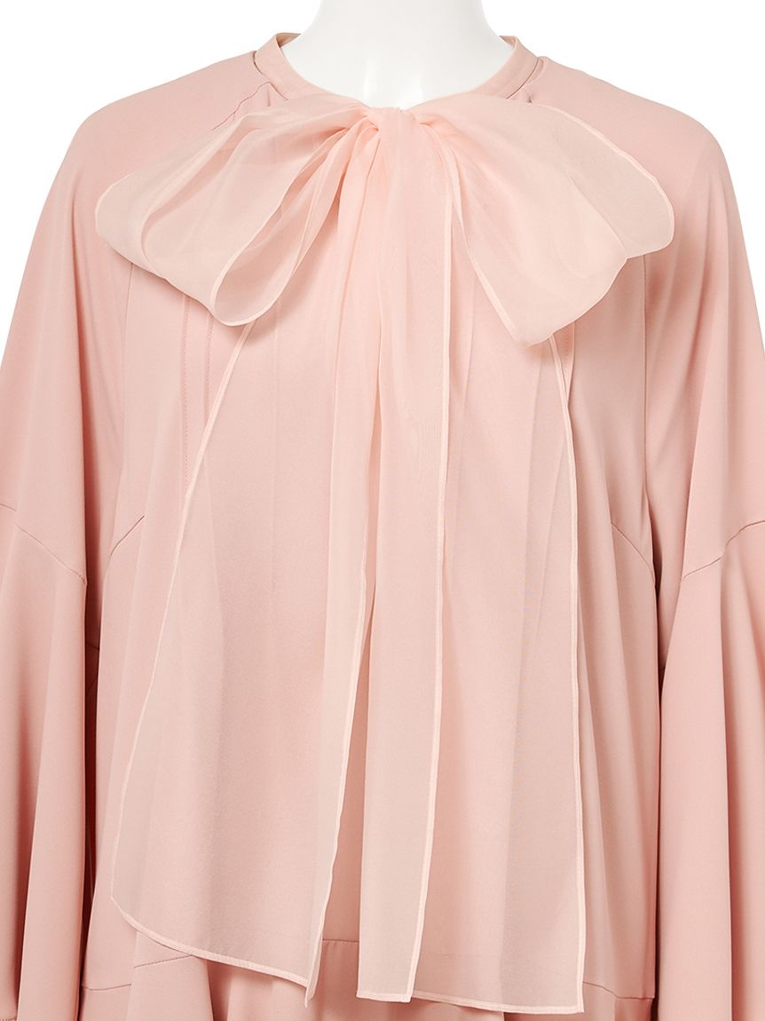 ビッグリボンフレアワンピース(デイリーワンピース)｜DRESS（ドレス