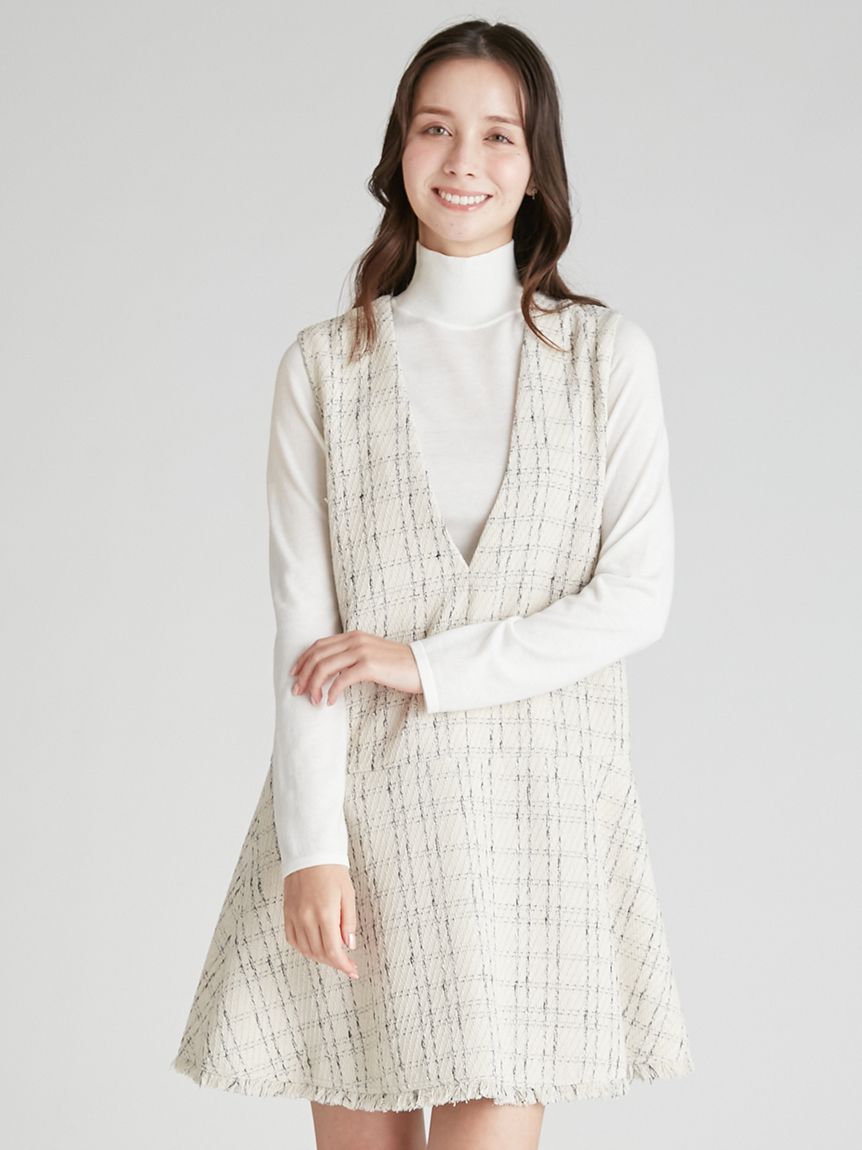 ジャンスカセットアップ(デイリーワンピース)｜DRESS（ドレス