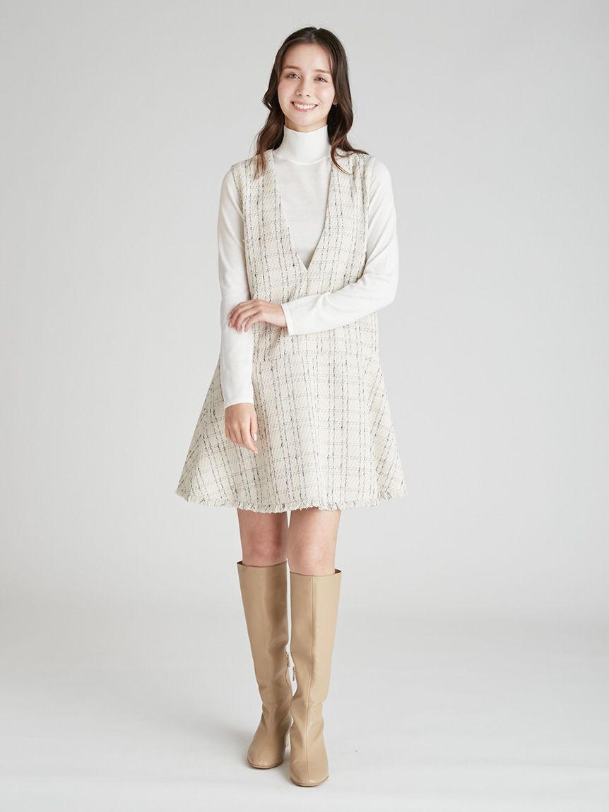 ジャンスカセットアップ(デイリーワンピース)｜DRESS（ドレス