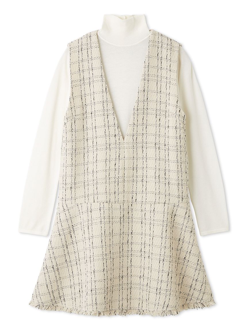 ジャンスカセットアップ(デイリーワンピース)｜DRESS（ドレス