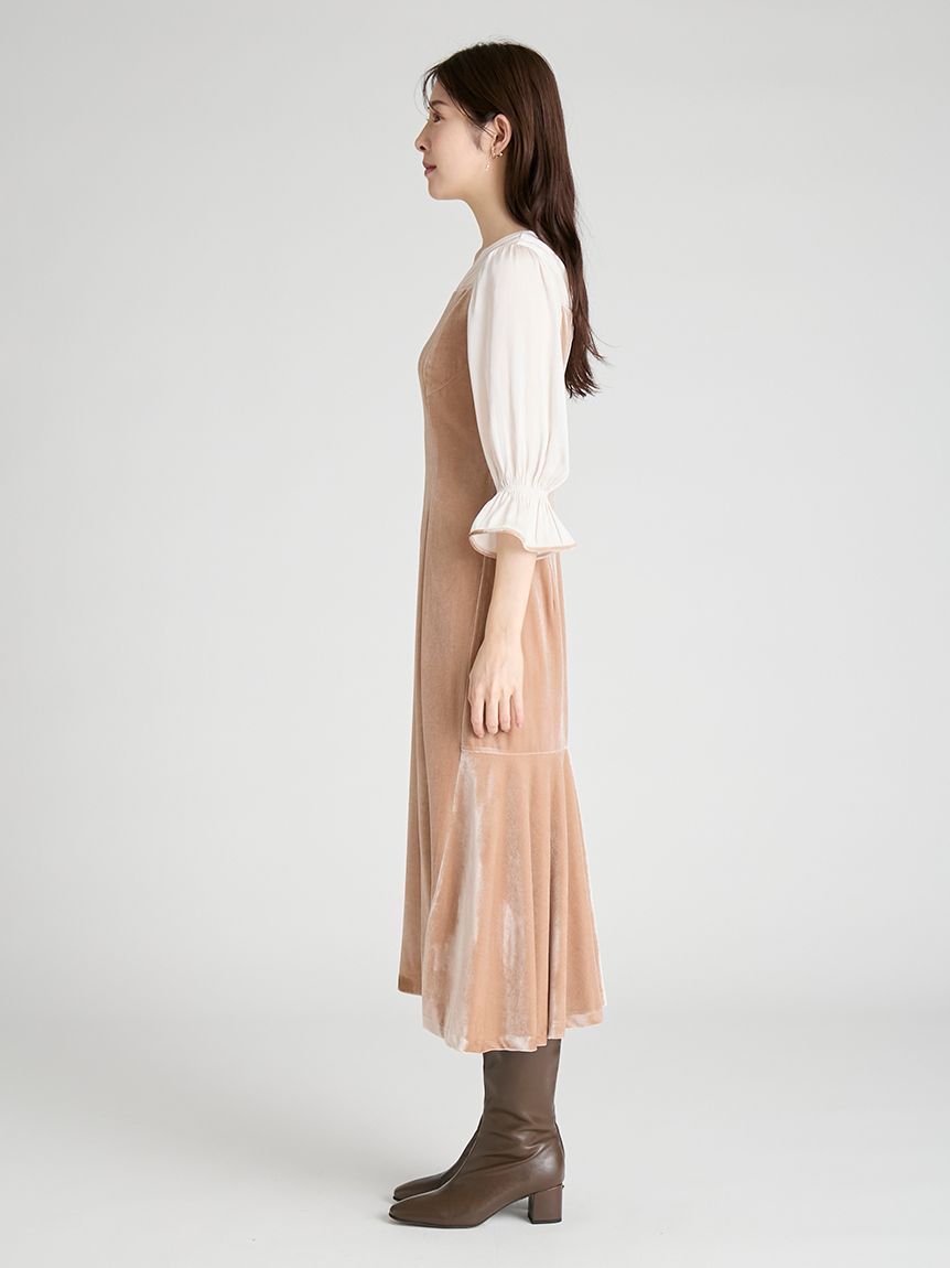 ベロアマーメイドワンピース(オケージョンドレス)｜DRESS（ドレス