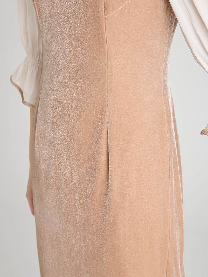 ベロアマーメイドワンピース(オケージョンドレス)｜DRESS（ドレス