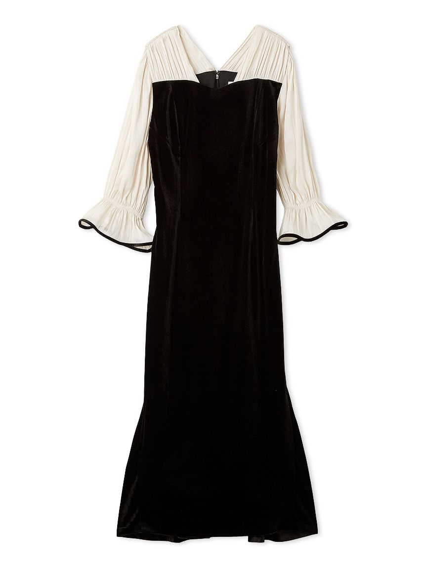 ベロアマーメイドワンピース(オケージョンドレス)｜DRESS（ドレス