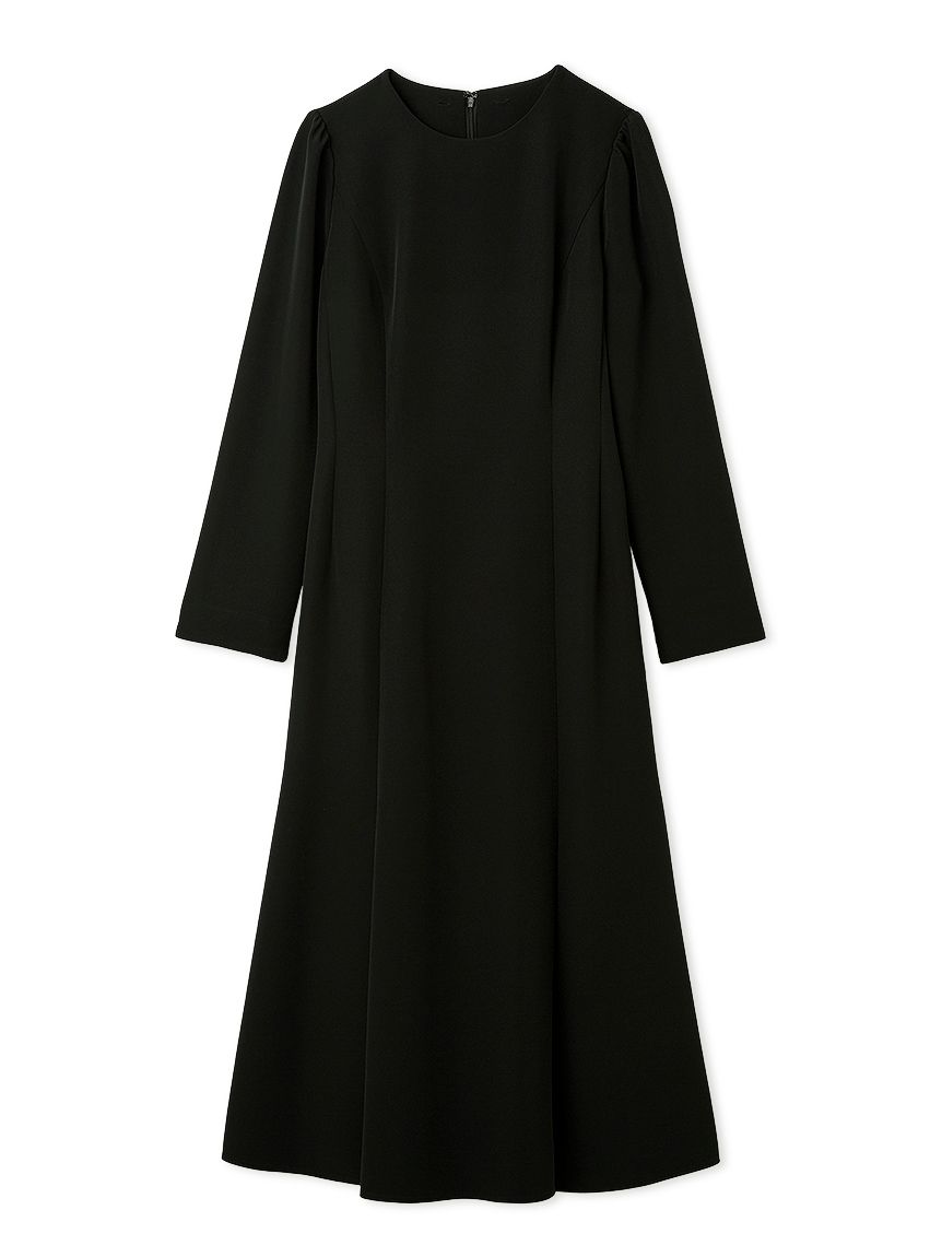 洗える】刺繍レース付きマーメイドワンピース(フォーマルワンピース