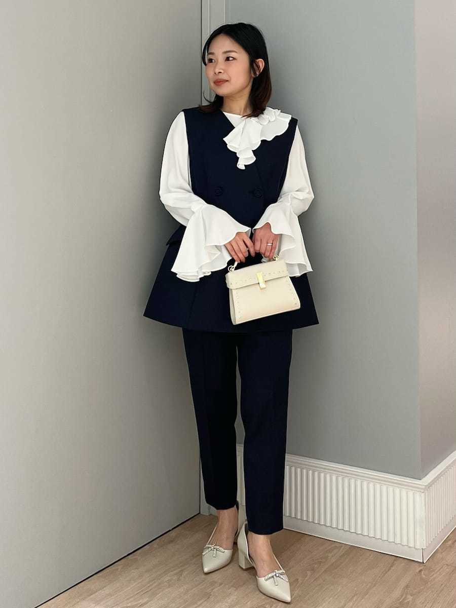 洗える】ペプラムセットアップ(セットアップ)｜CELFORD（セルフォード