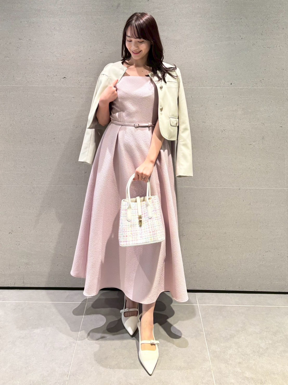 洗える】バリエーションフィット＆フレアワンピース(デイリー