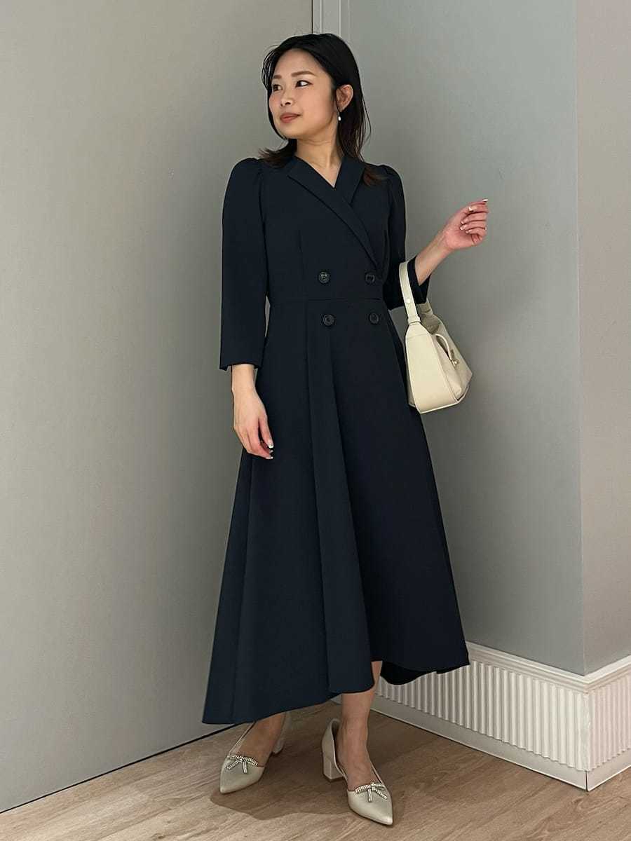 洗える】トレンチデザインワンピース(デイリーワンピース)｜DRESS