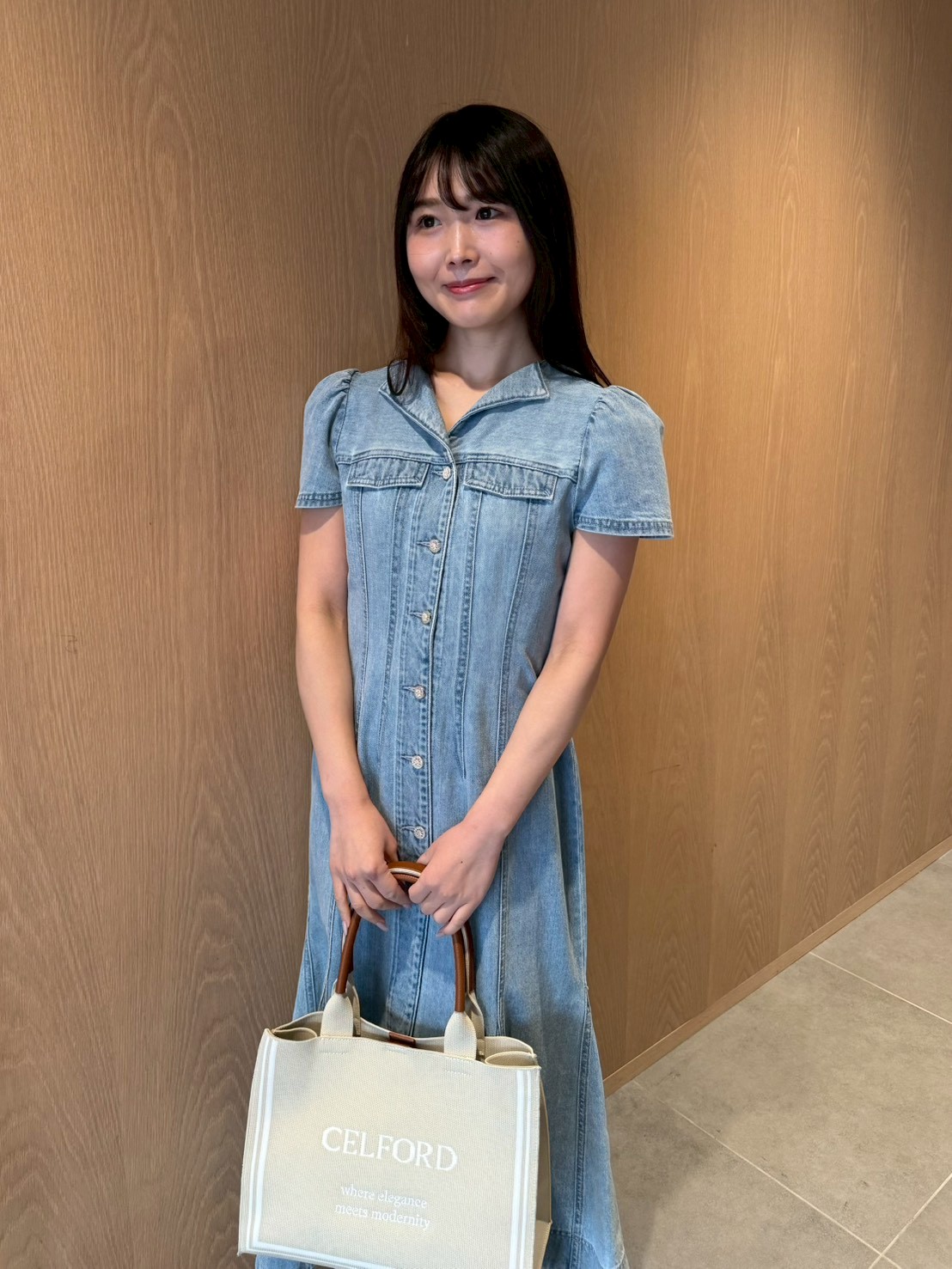 マーメイドデニムワンピース(デイリーワンピース)｜DRESS（ドレス