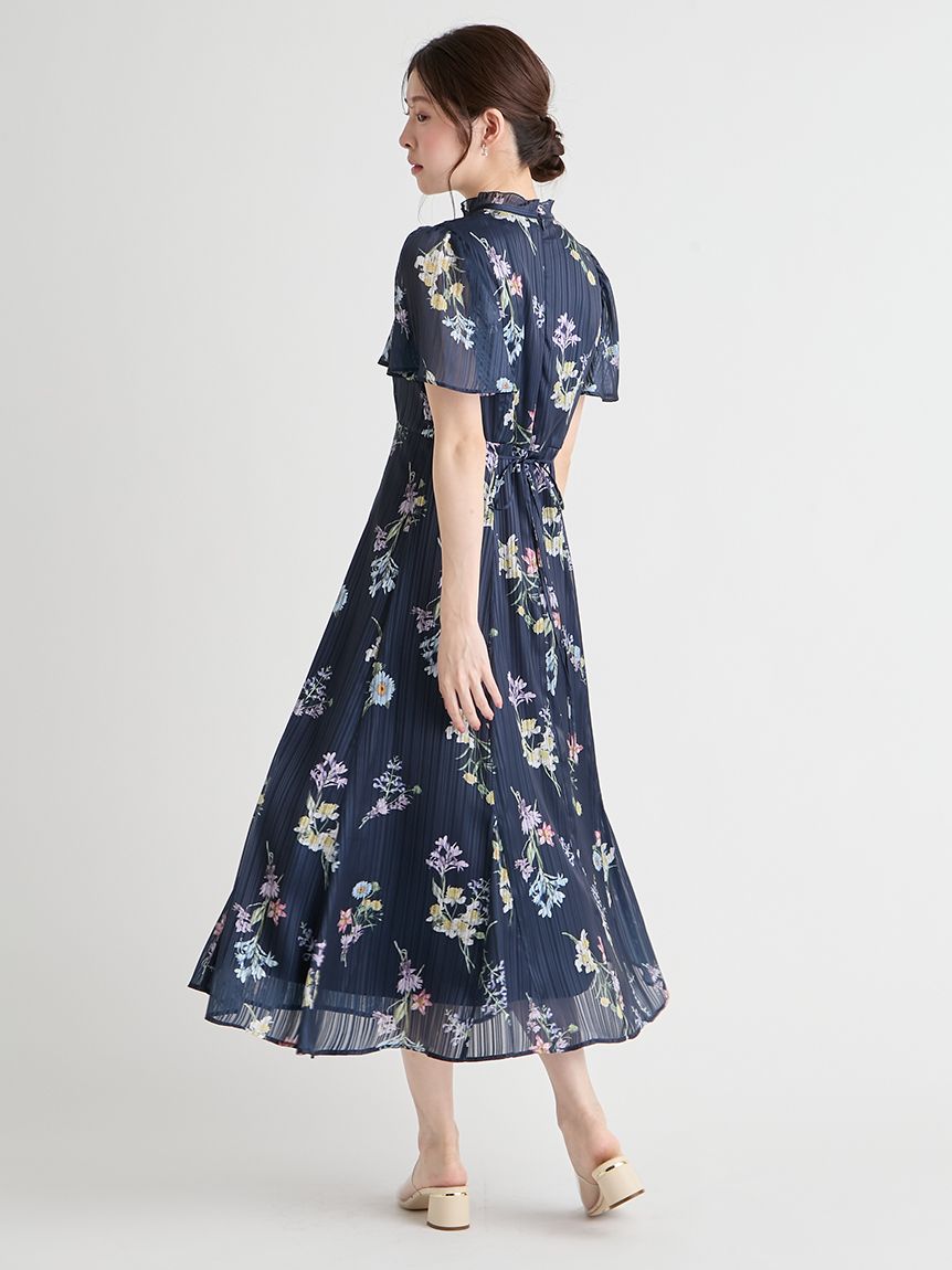 ボタニカルプリントワンピース(デイリーワンピース)｜DRESS（ドレス