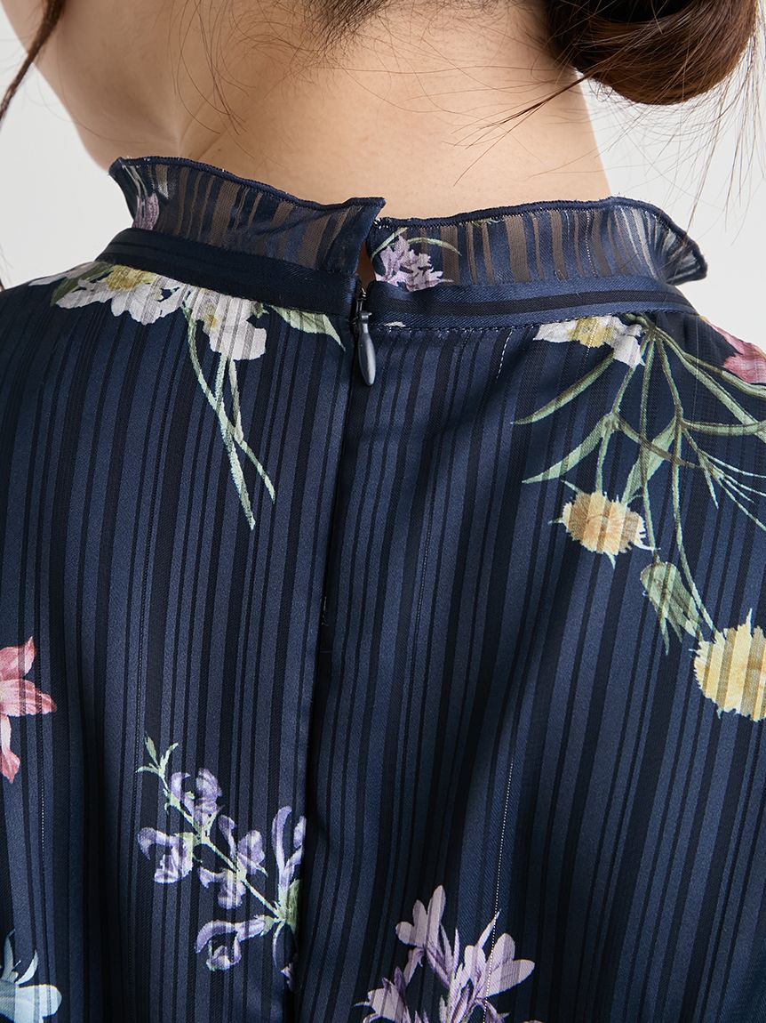 ボタニカルプリントワンピース(デイリーワンピース)｜DRESS（ドレス