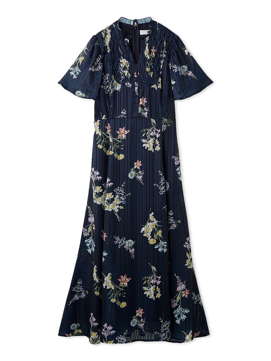ボタニカルプリントワンピース(デイリーワンピース)｜DRESS（ドレス