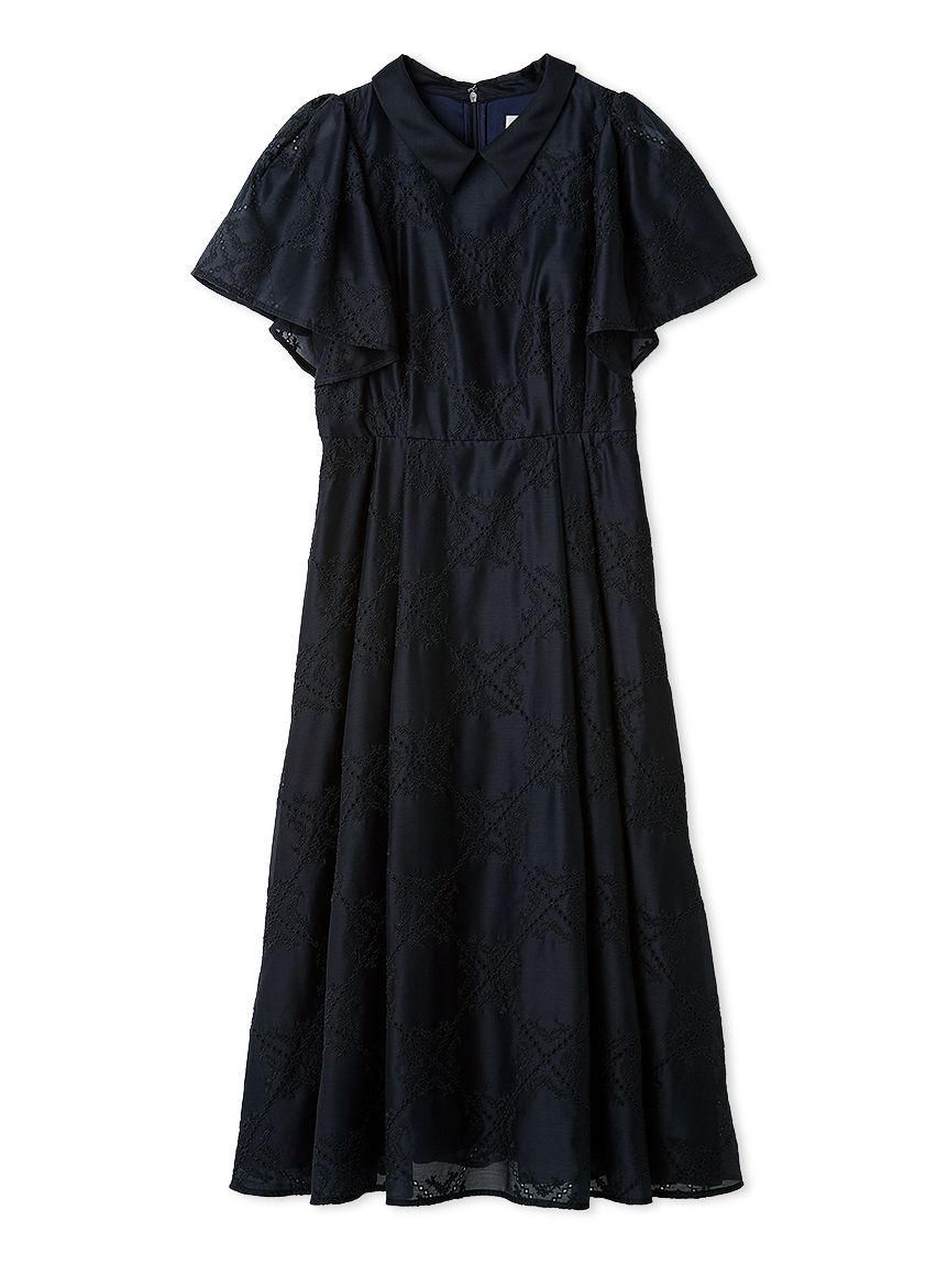フラワーエンブロイダリーワンピース(デイリーワンピース)｜DRESS