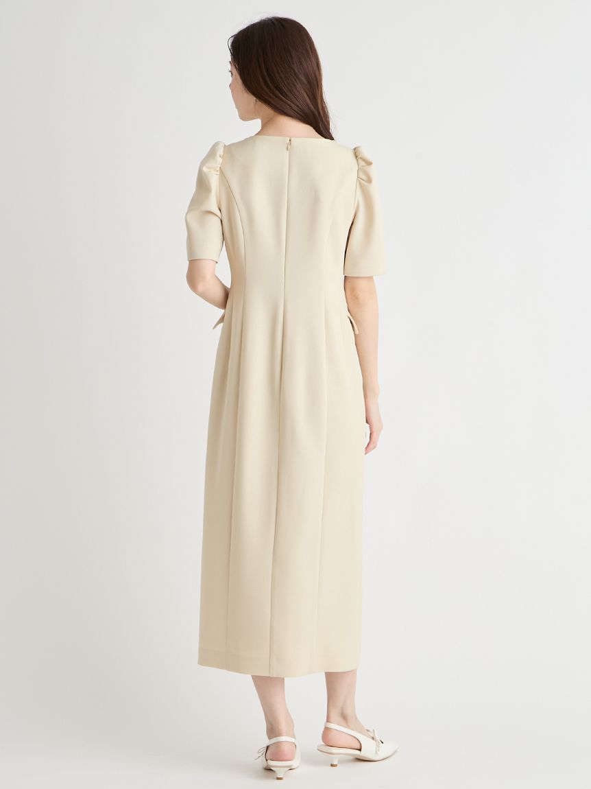 洗える】スクエアネックタイトワンピース(デイリーワンピース)｜DRESS