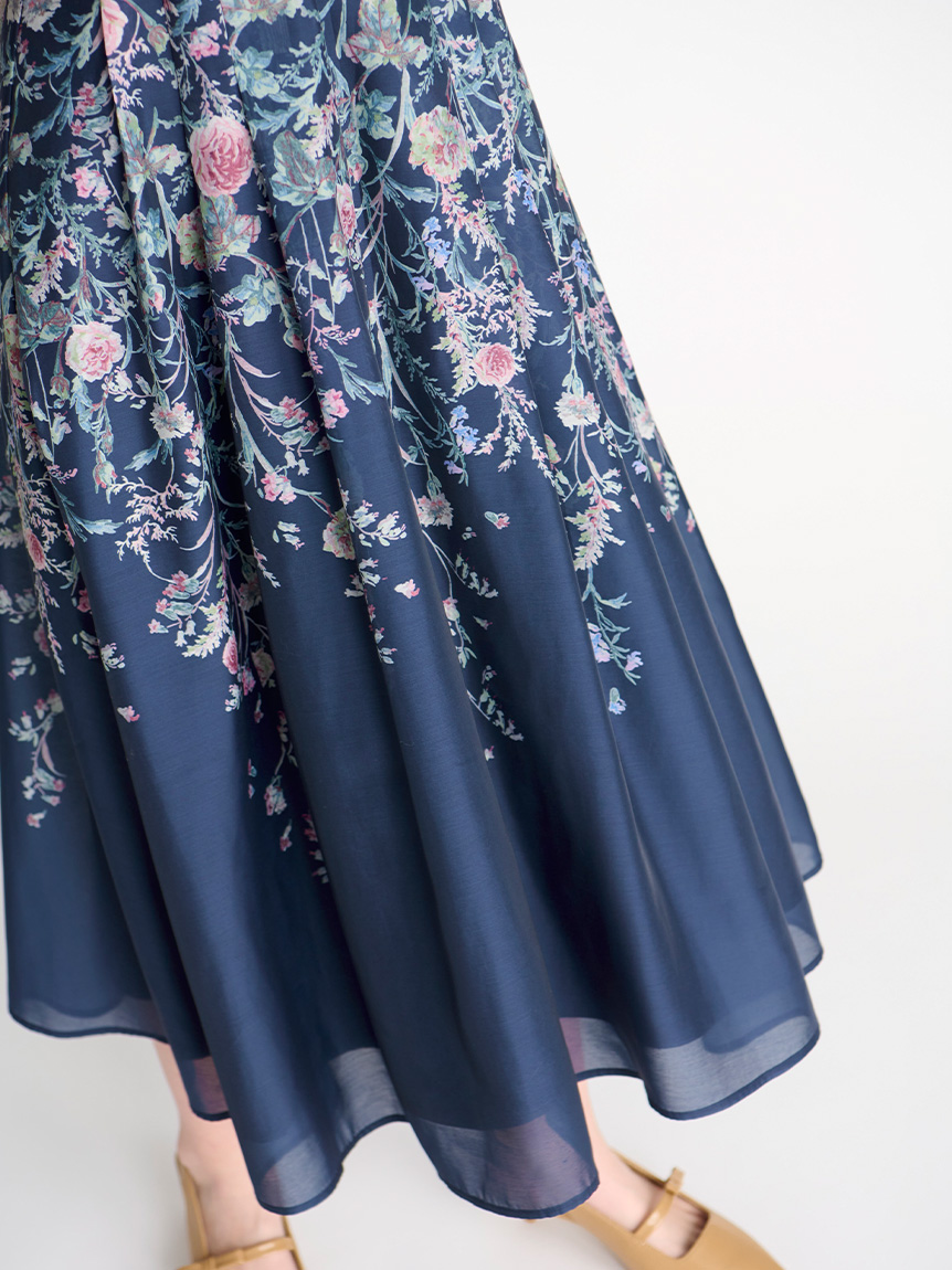 洗える】パネルフラワーワンピース(デイリーワンピース)｜DRESS