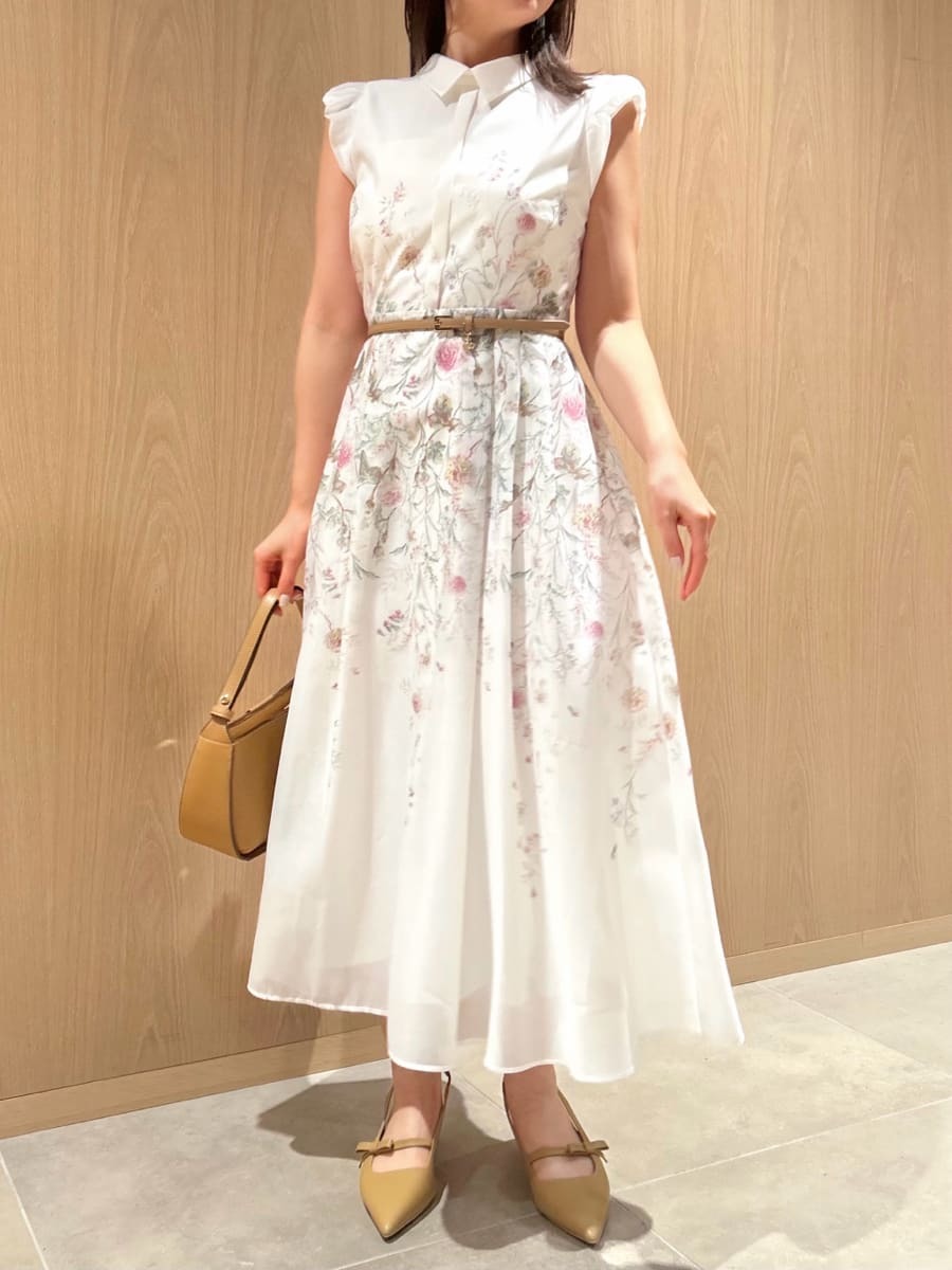 洗える】パネルフラワーワンピース(デイリーワンピース)｜DRESS