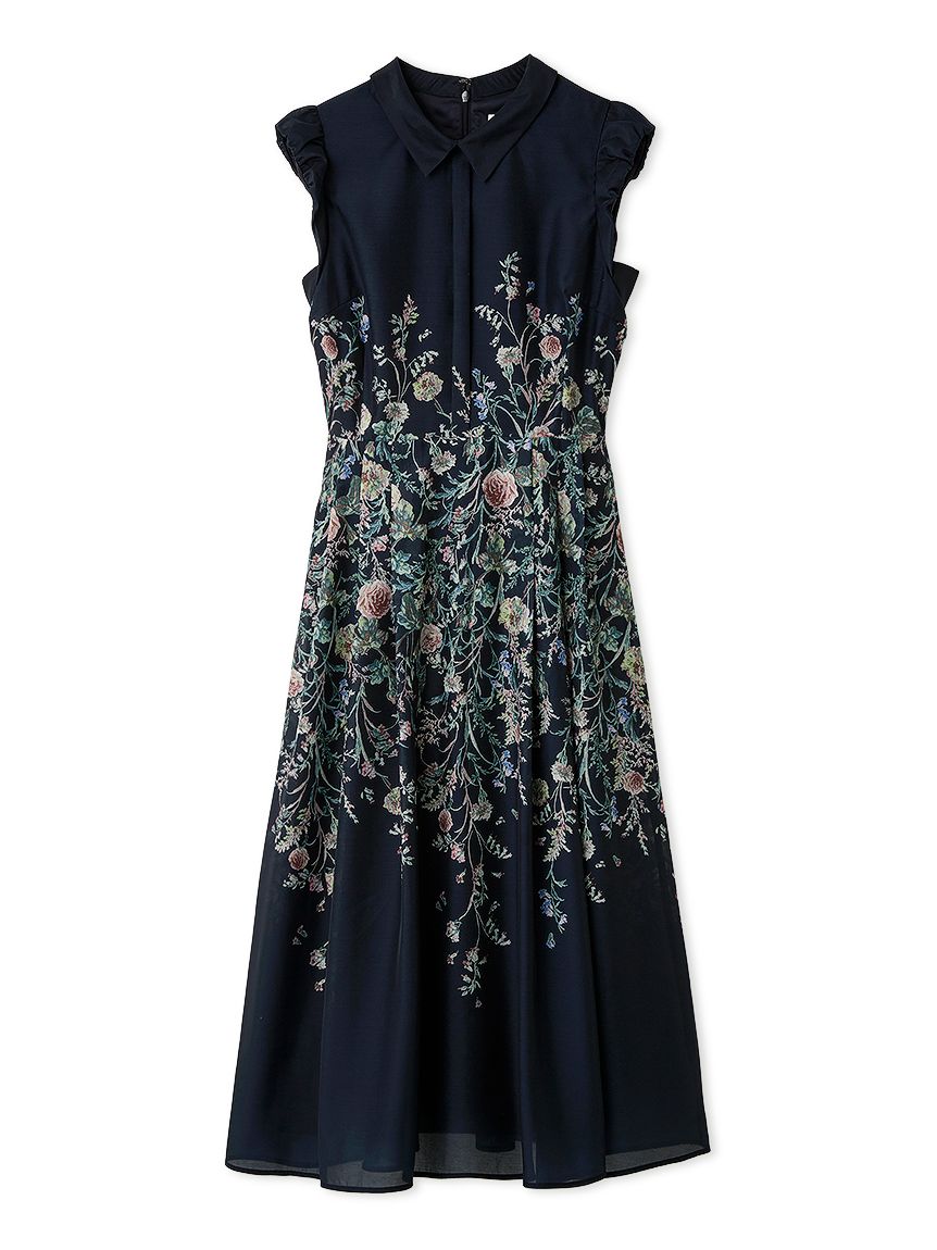 洗える】パネルフラワーワンピース(デイリーワンピース)｜DRESS