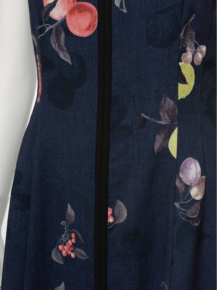 洗える】フルーツプリントワンピース(デイリーワンピース)｜DRESS 