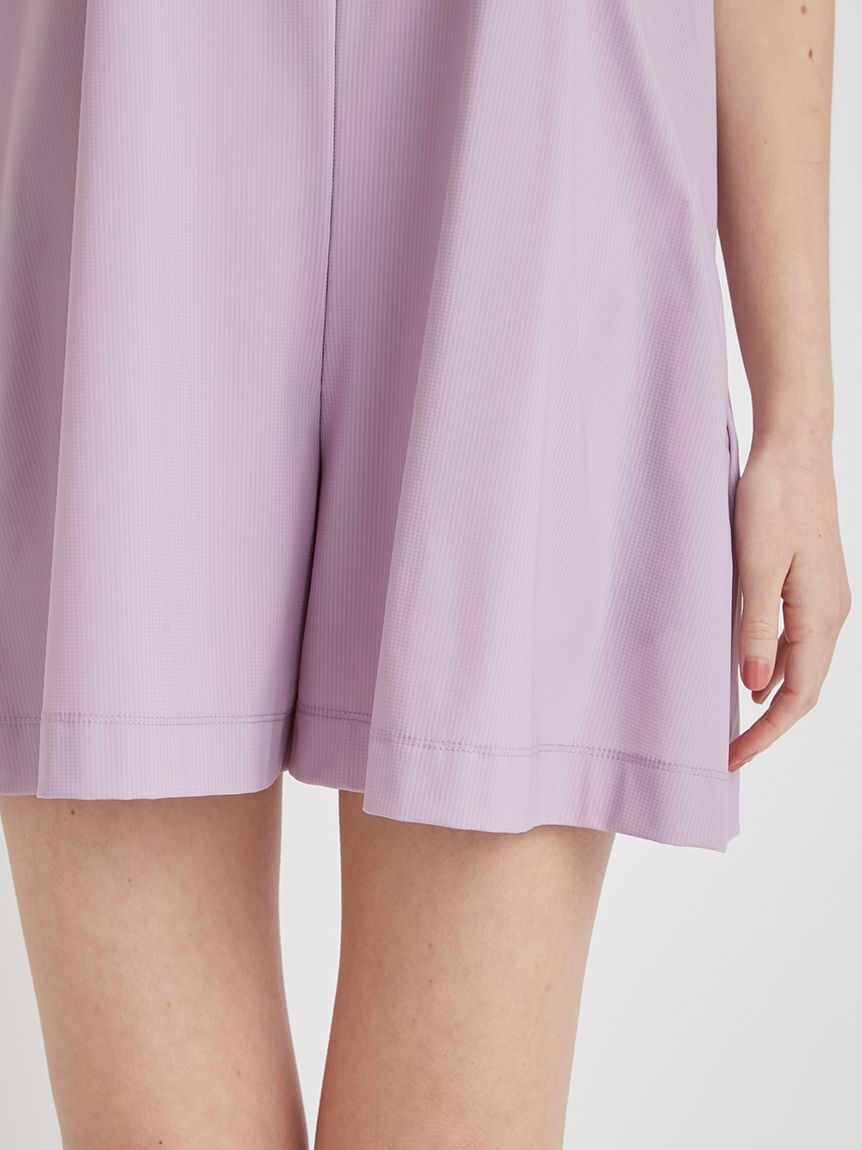 水陸両用可】衿付きフリルロンパース(セットアップ)｜CELFORD（セル CELFORD 【水陸両用可】衿付きフリルロンパース