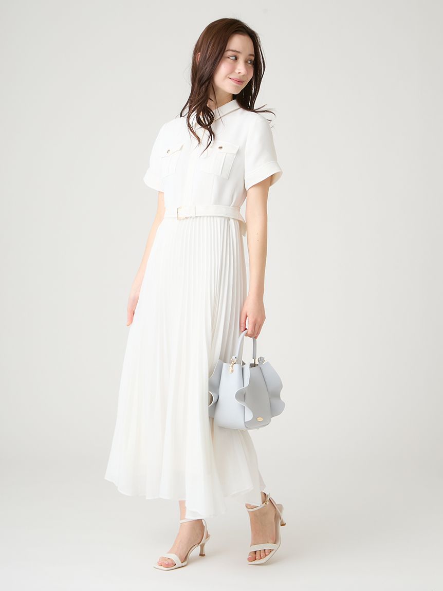 洗える】カラミサファリワンピース(デイリーワンピース)｜DRESS