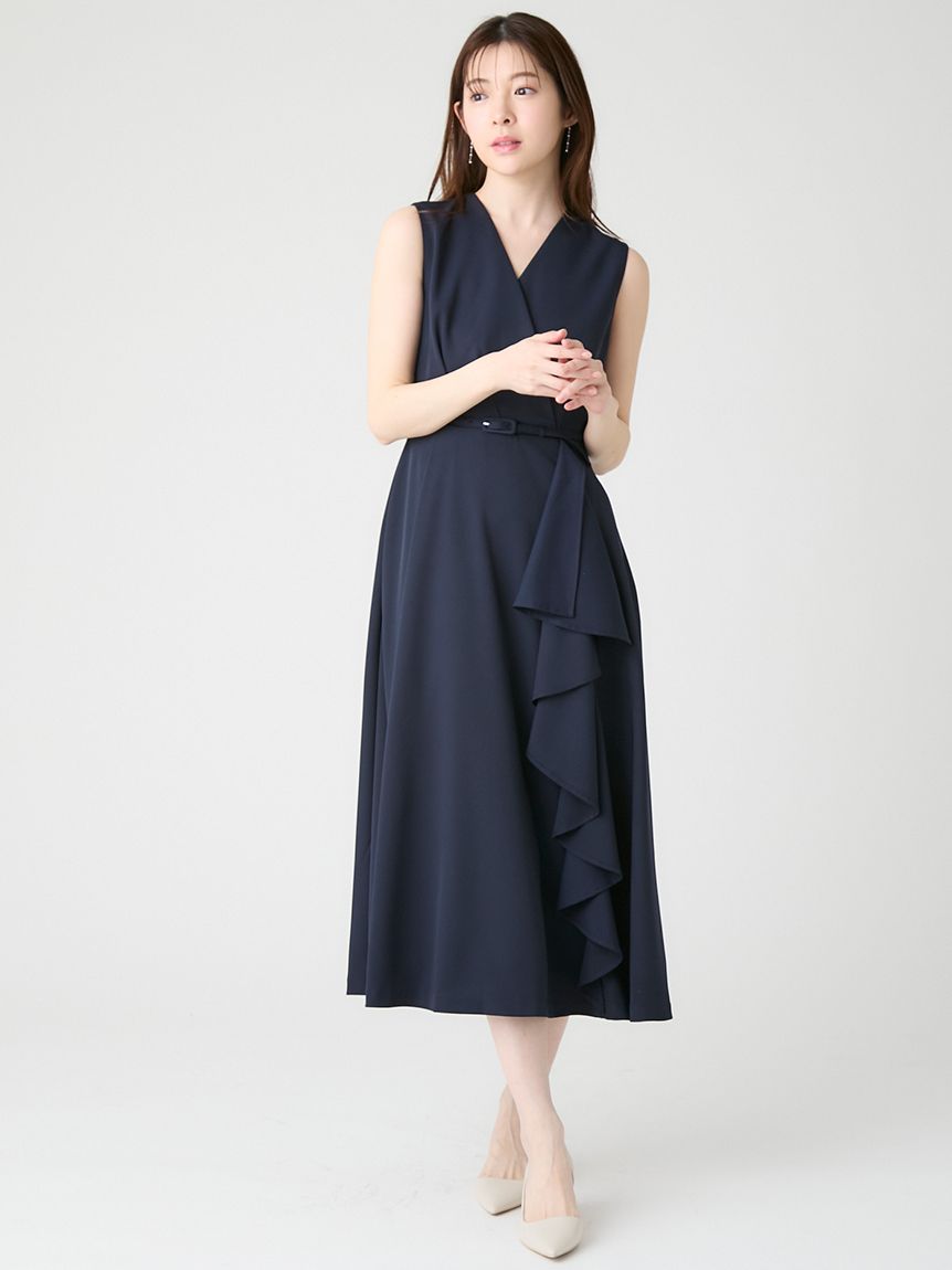 CELFORD カシュクールラッフルワンピース CWFO262051_p_26_LL.jpg