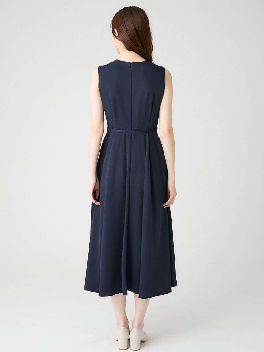 洗える】カシュクールラッフルワンピース(デイリーワンピース)｜DRESS