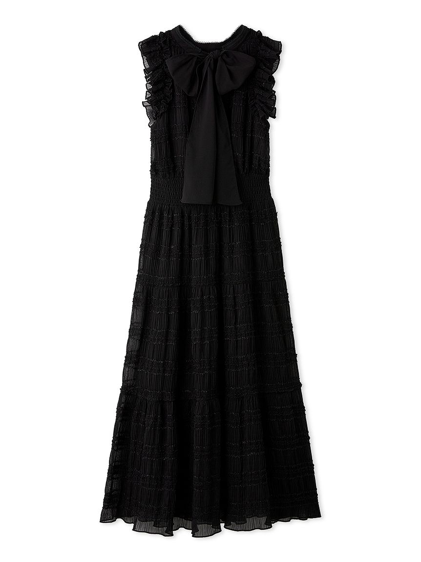 接触冷感】フリルシフォンワンピース(デイリーワンピース)｜DRESS