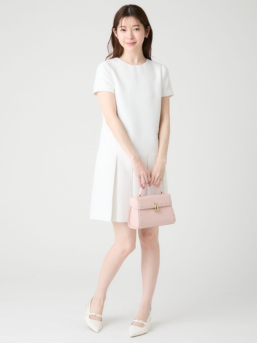 ツイードミニワンピース(デイリーワンピース)｜DRESS（ドレス
