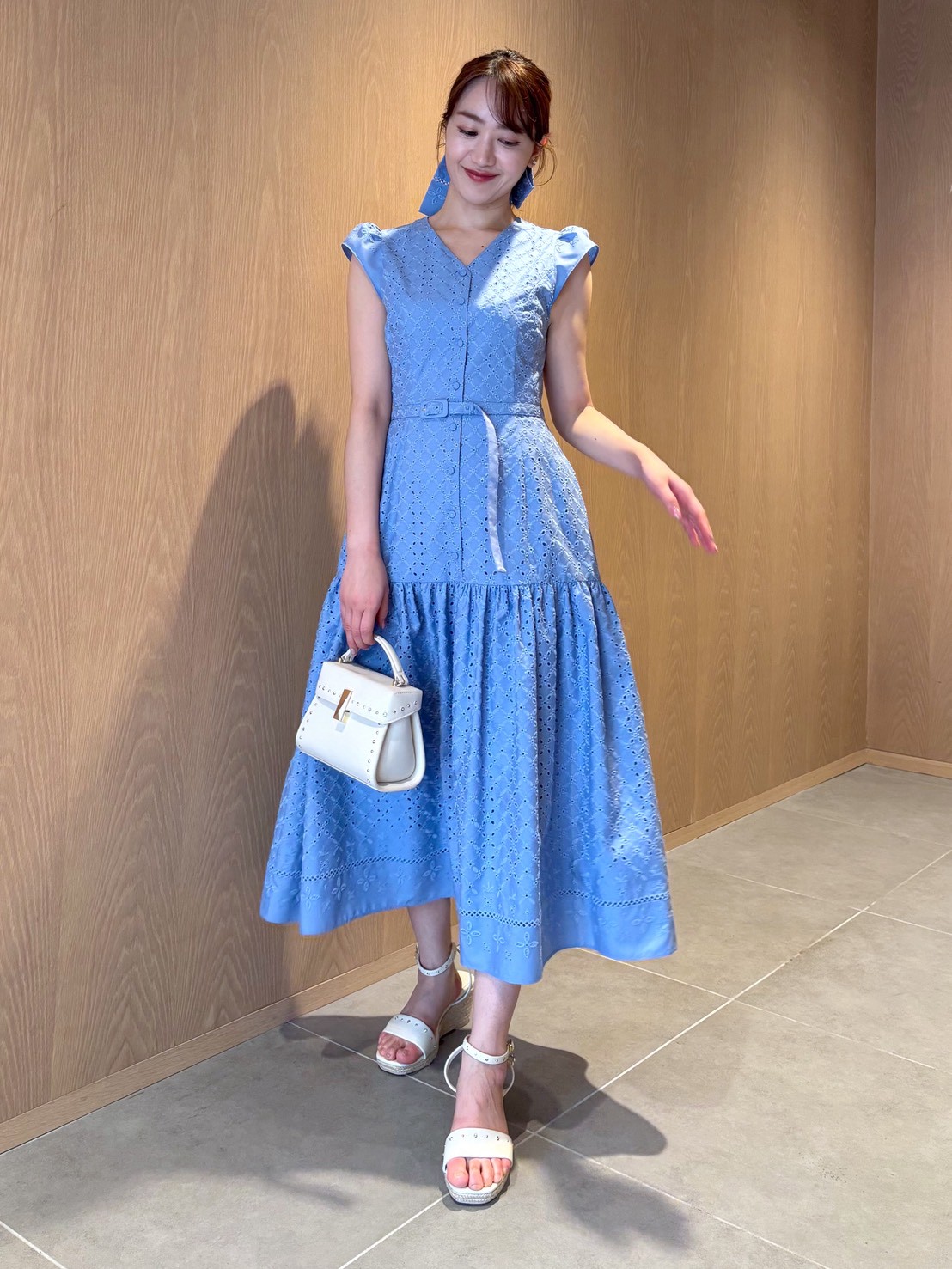 エンブロイダリーマーメイドワンピース(デイリーワンピース)｜DRESS