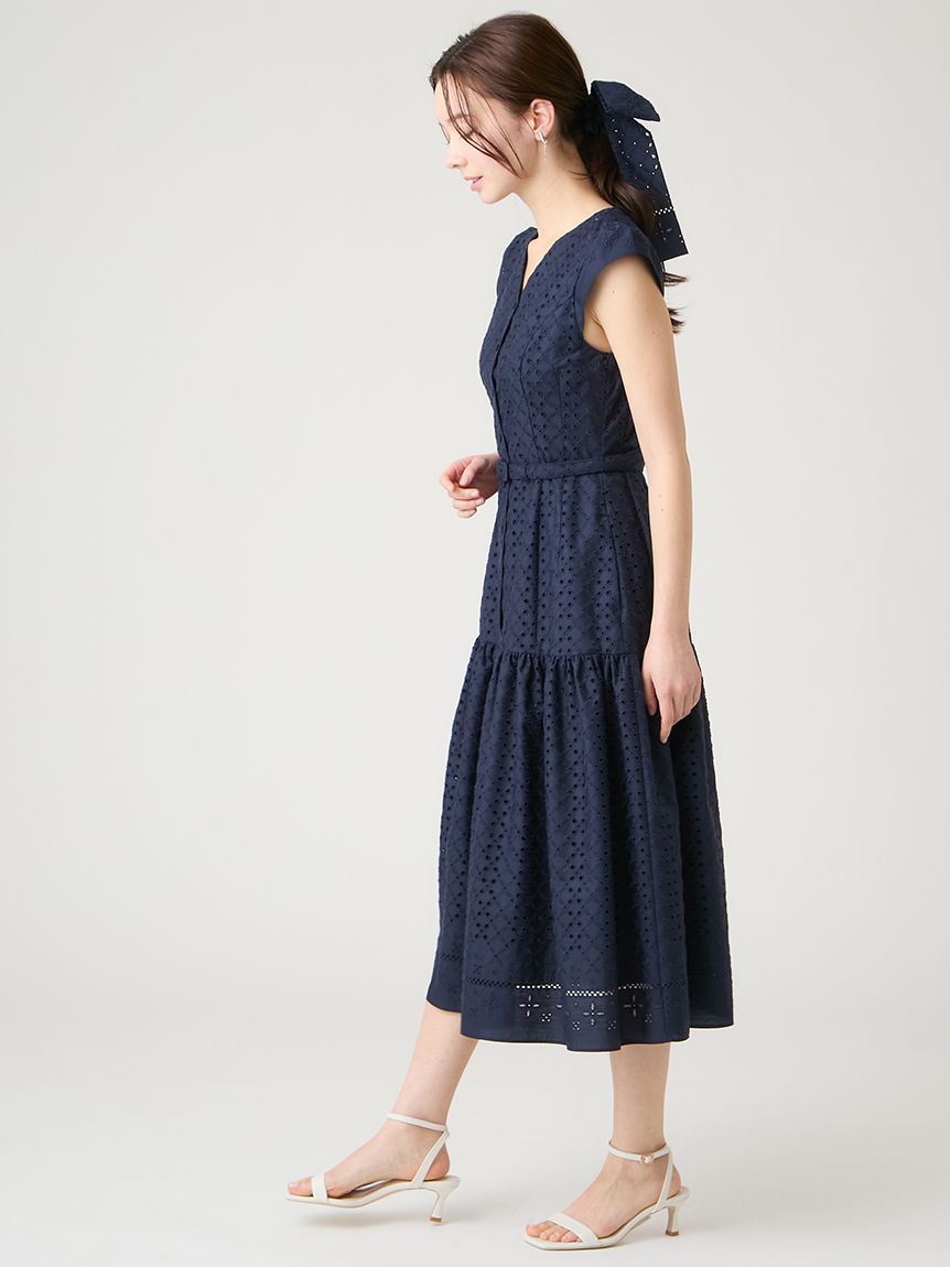 エンブロイダリーマーメイドワンピース(デイリーワンピース)｜DRESS