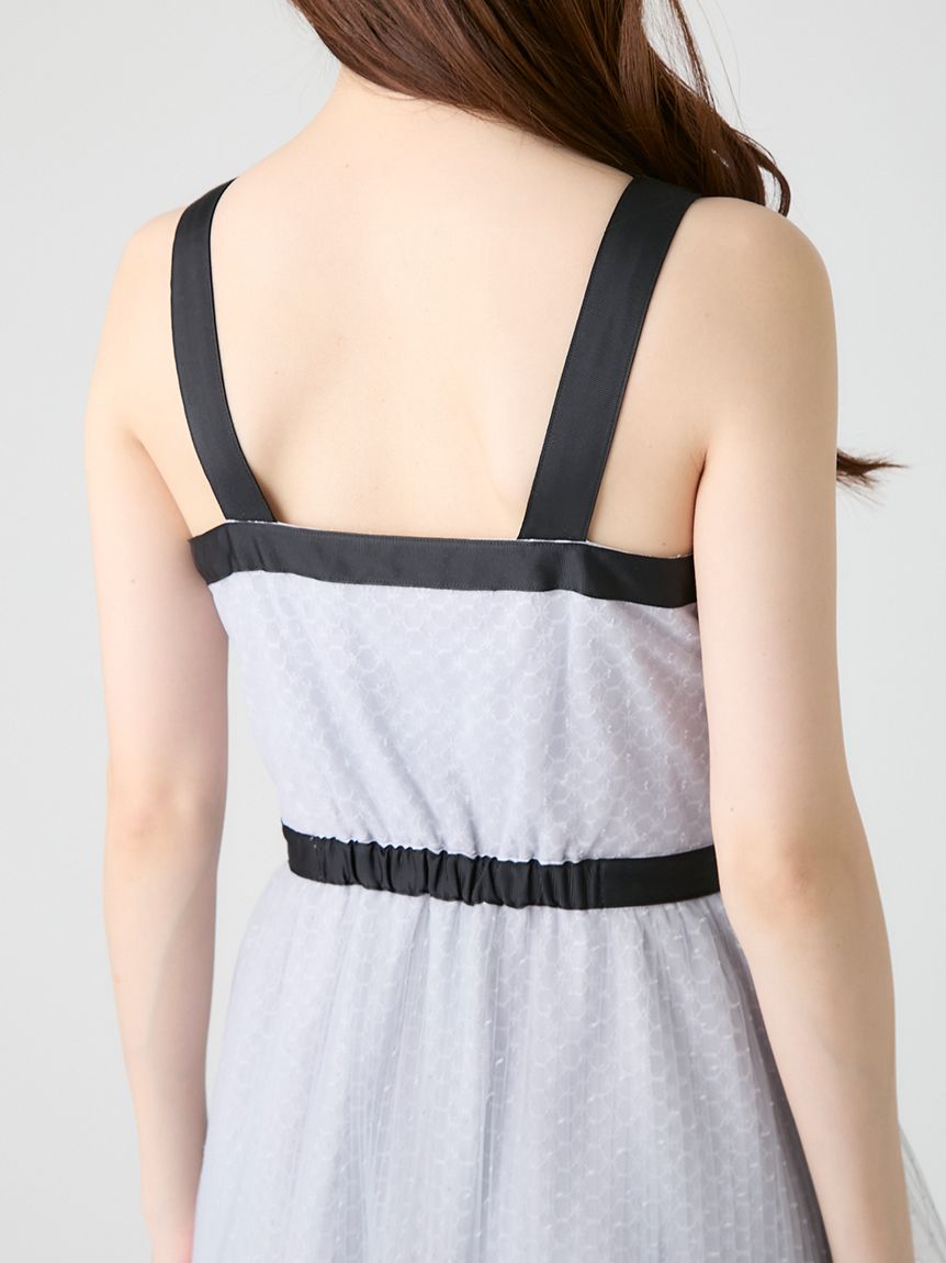 チュールティアードロングドレス(オケージョンドレス)｜DRESS（ドレス