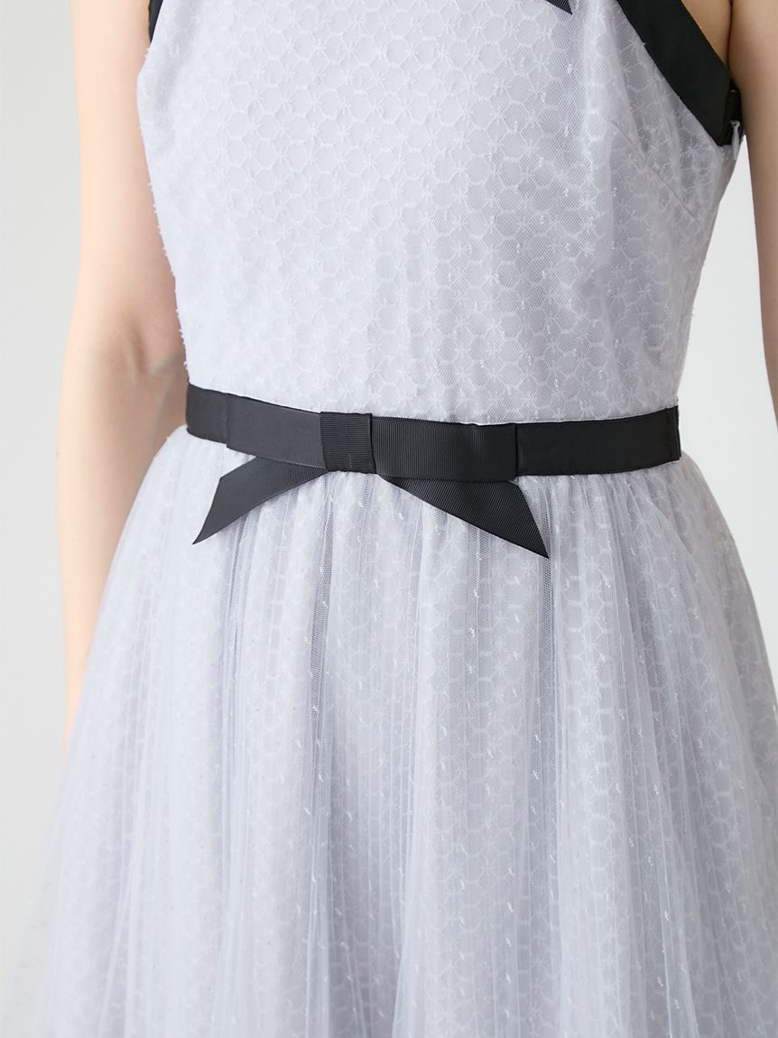 チュールティアードロングドレス(オケージョンドレス)｜DRESS（ドレス
