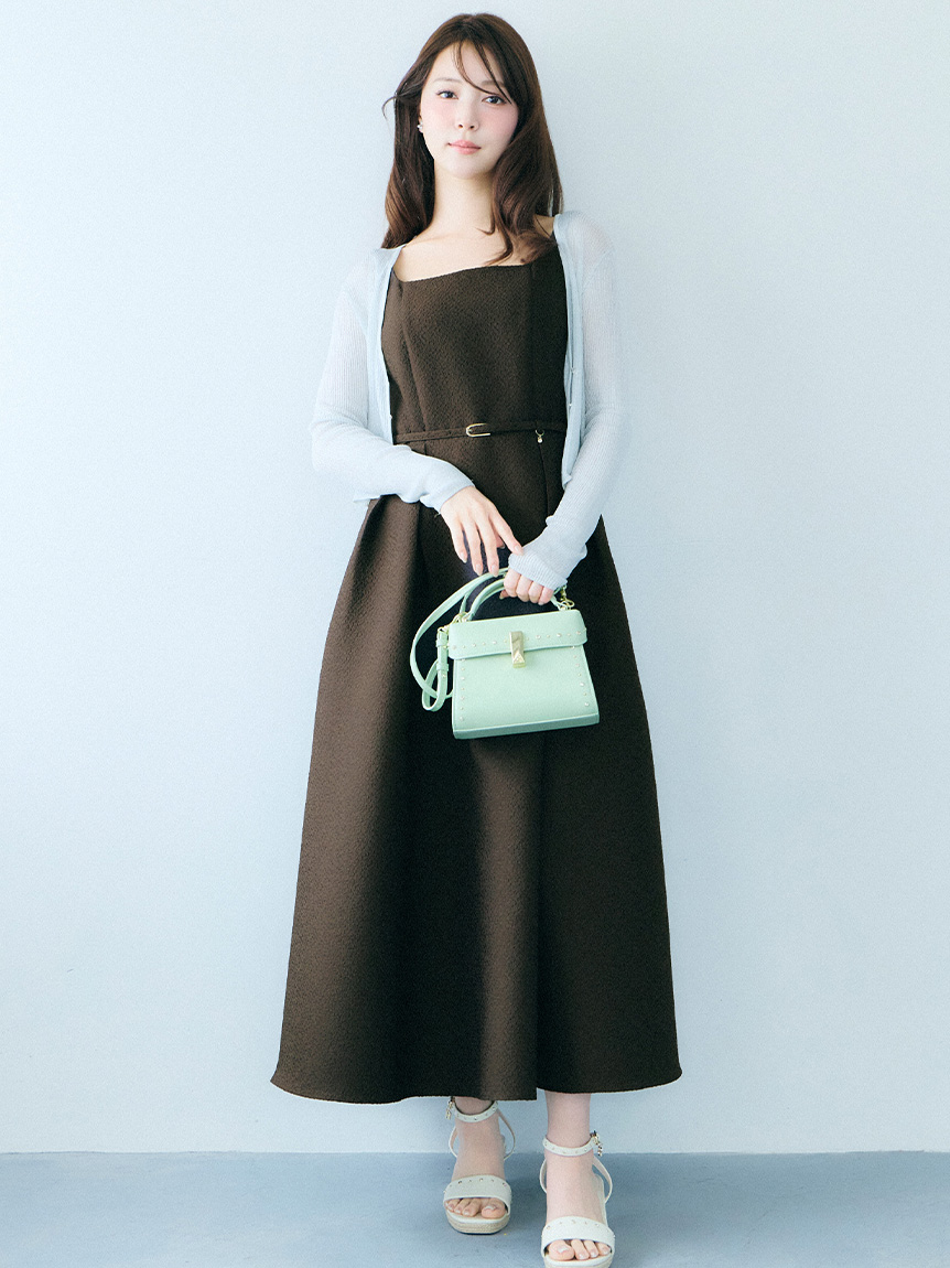 カップインフィットアンドフレアドレス(オケージョンドレス)｜DRESS