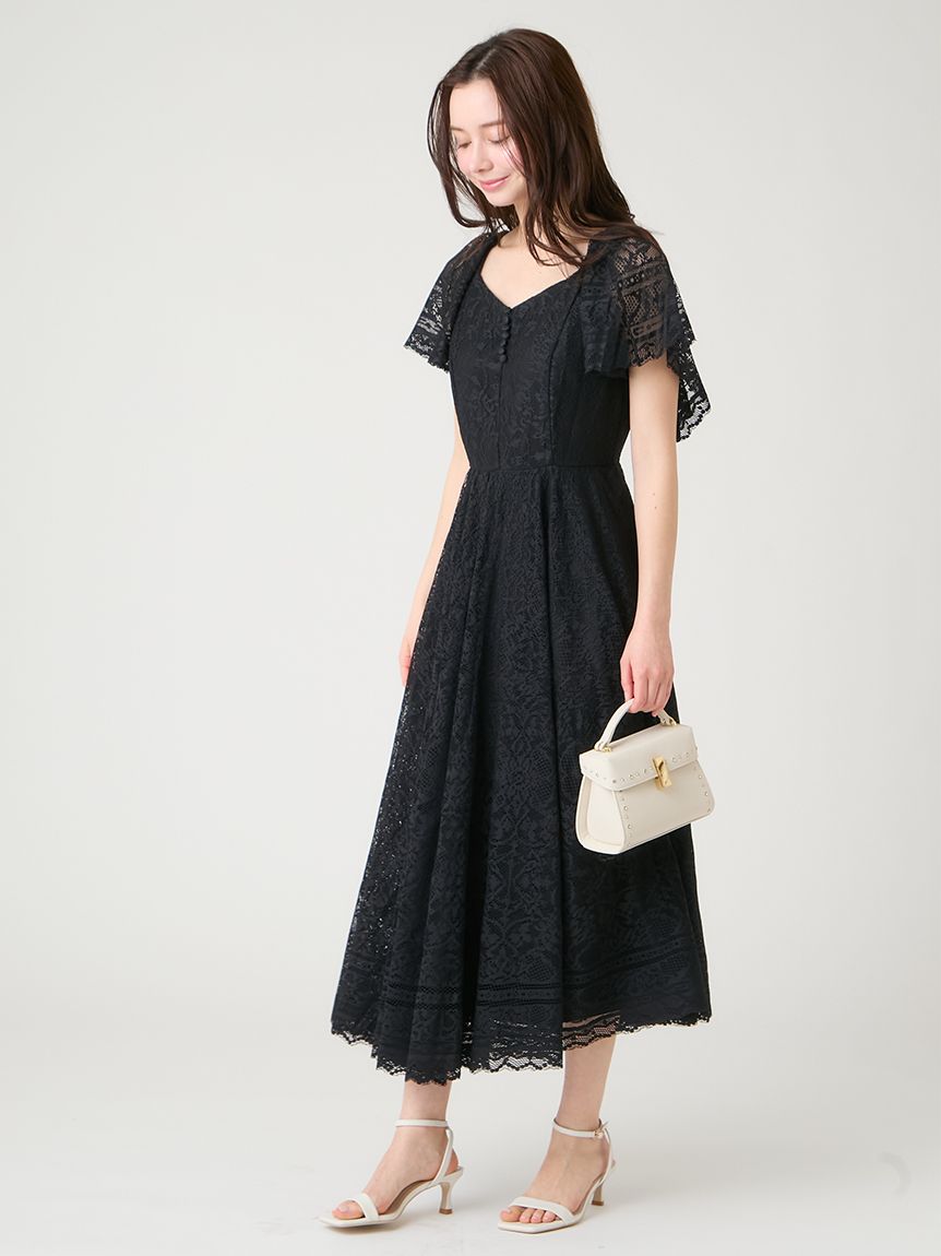 サークルレースワンピース(オケージョンドレス)｜DRESS（ドレス
