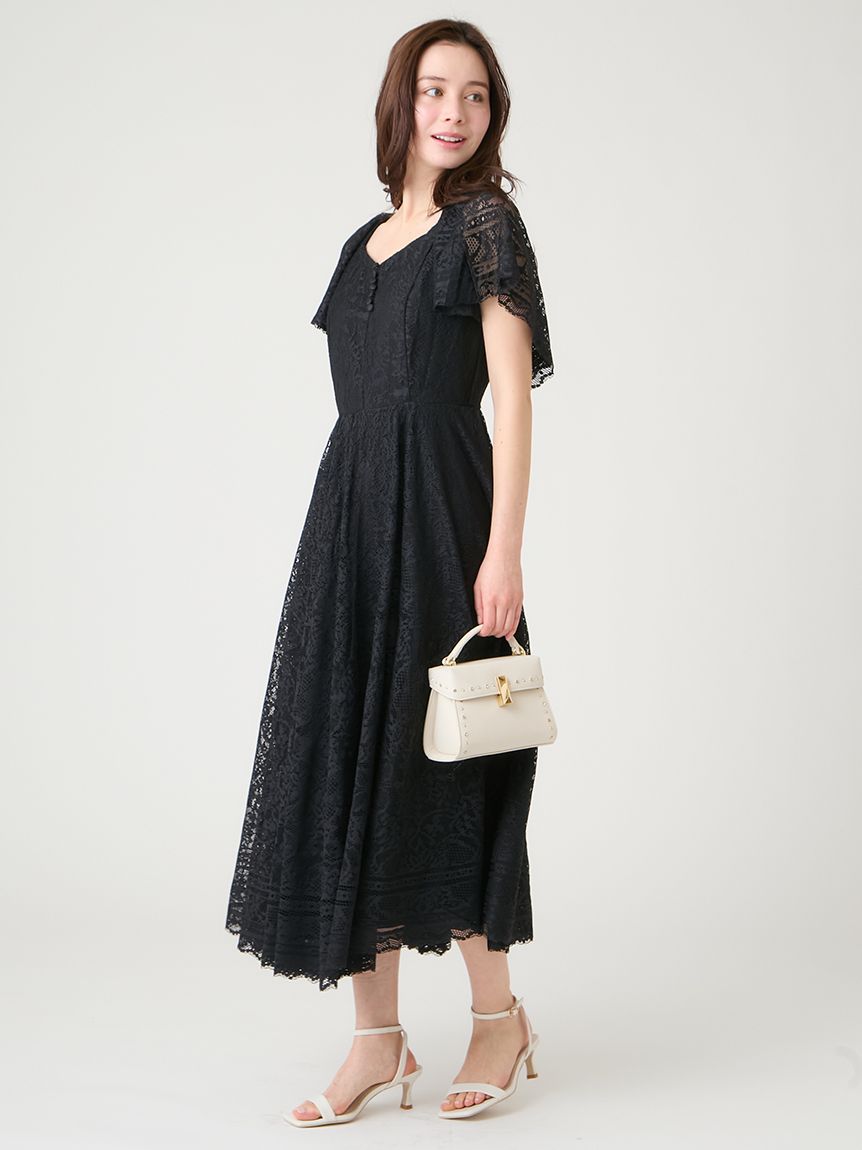 サークルレースワンピース(オケージョンドレス)｜DRESS（ドレス