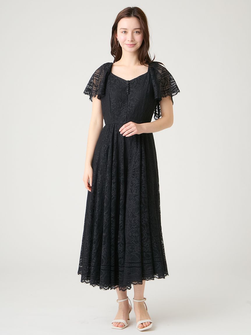 サークルレースワンピース(オケージョンドレス)｜DRESS（ドレス