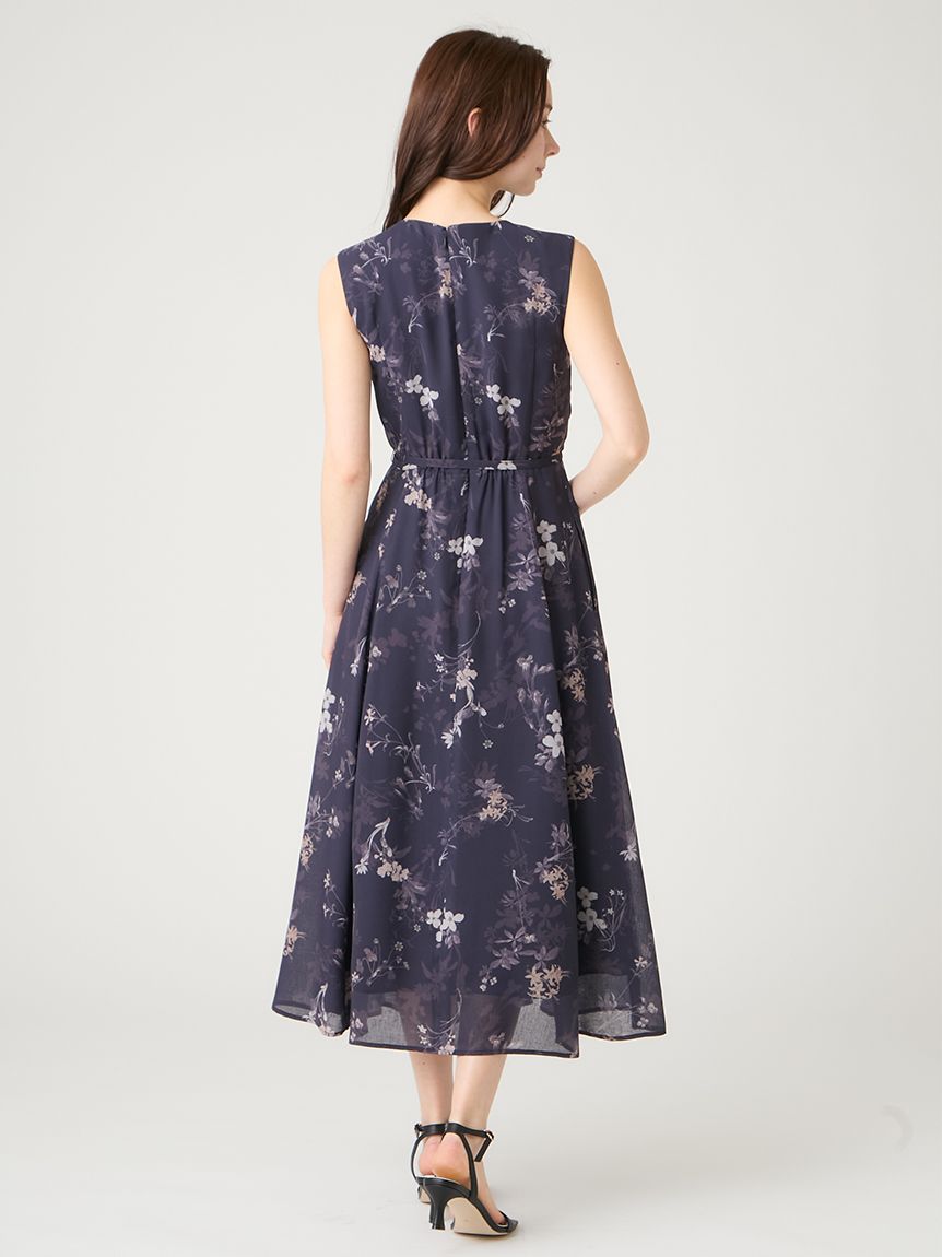 洗える】ラペルフラワーワンピース(ロングワンピース)｜DRESS｜CELFORD