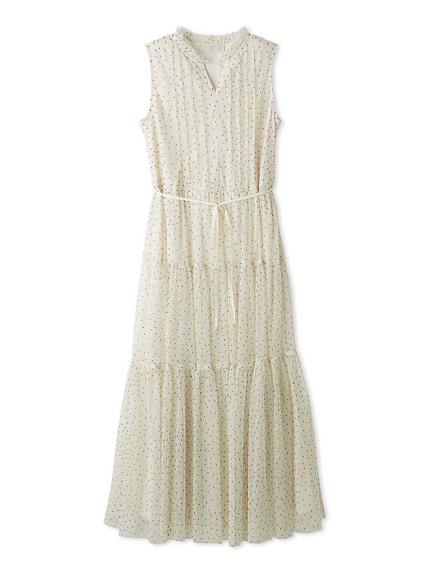 洗える】チュールティアードワンピース(デイリーワンピース)｜DRESS