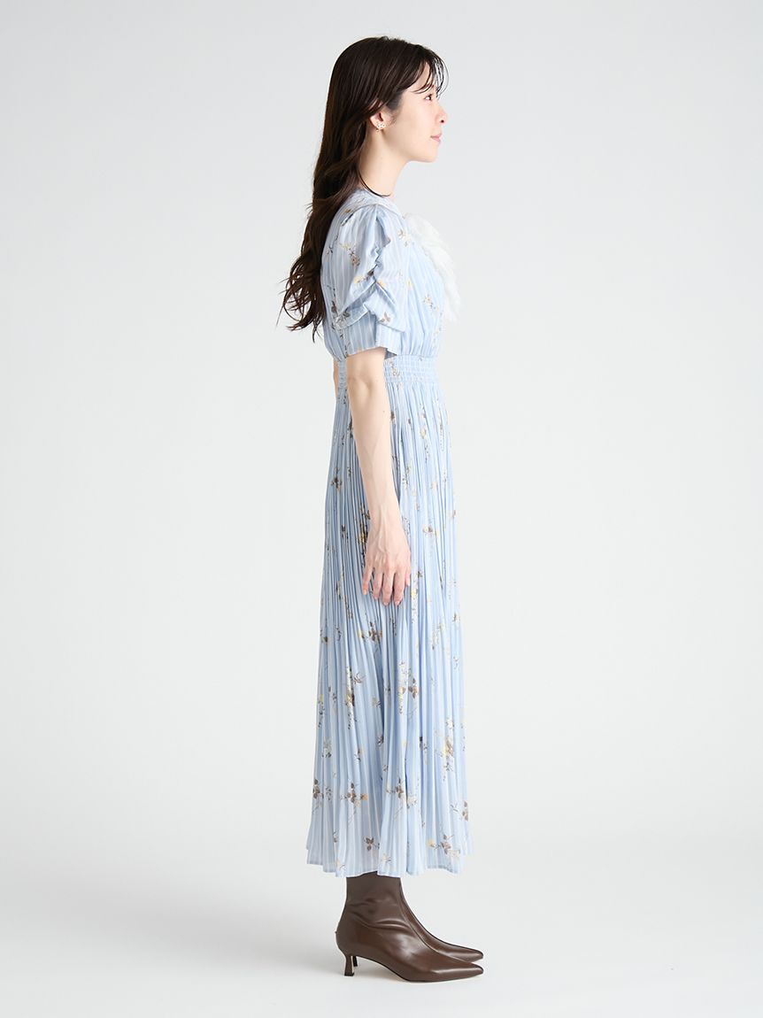 フローラルヨークレースワンピース(デイリーワンピース)｜DRESS
