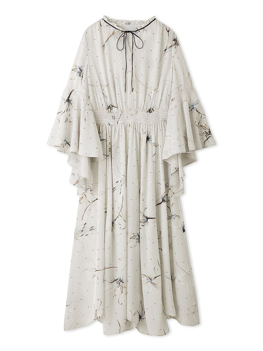 リリードットプリントワンピース(ロングワンピース)｜DRESS｜CELFORD