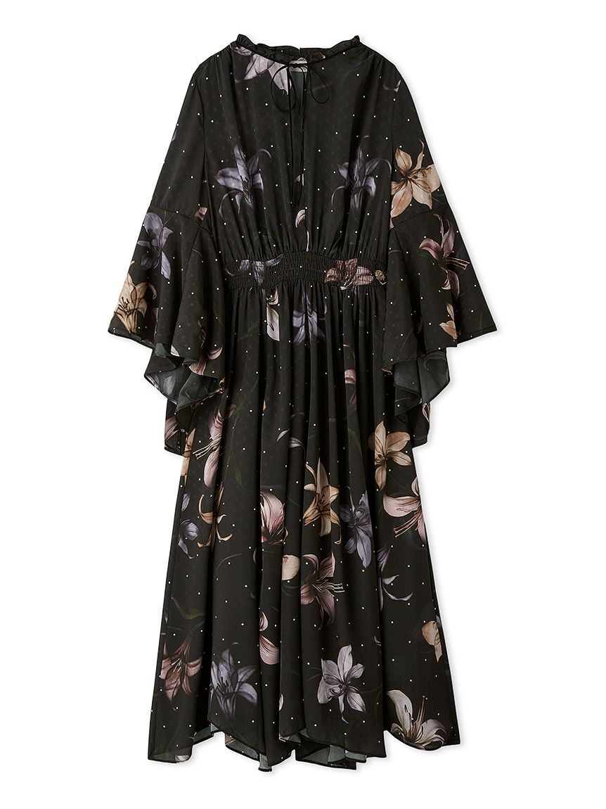 リリードットプリントワンピース(デイリーワンピース)｜DRESS（ドレス