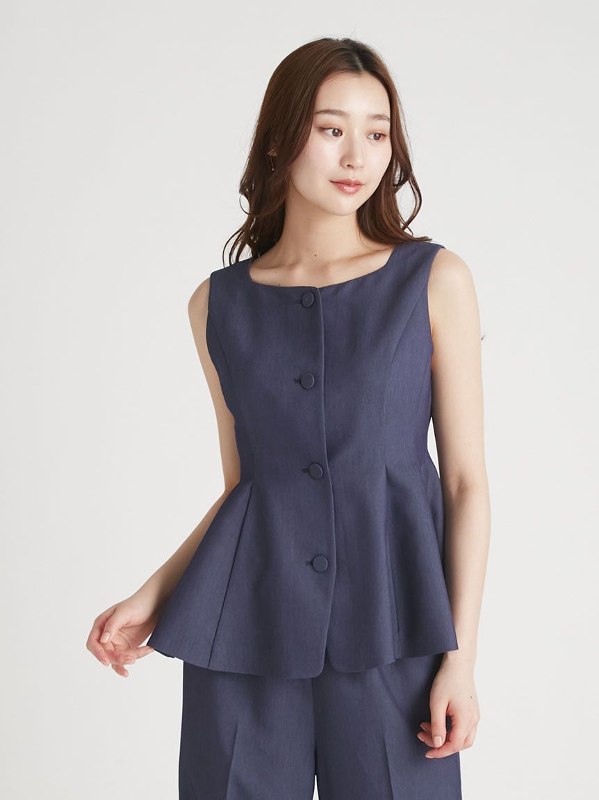 デニムライクセットアップ(デイリーワンピース)｜DRESS（ドレス