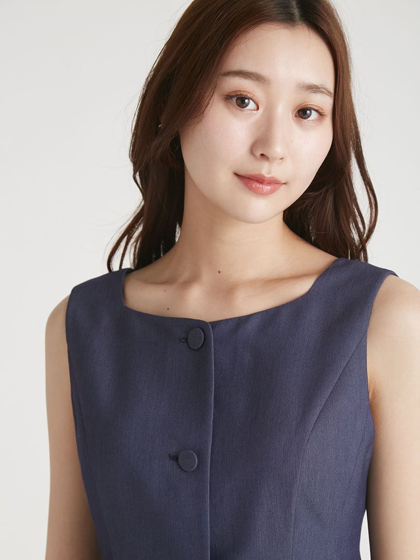 デニムライクセットアップ(デイリーワンピース)｜DRESS（ドレス