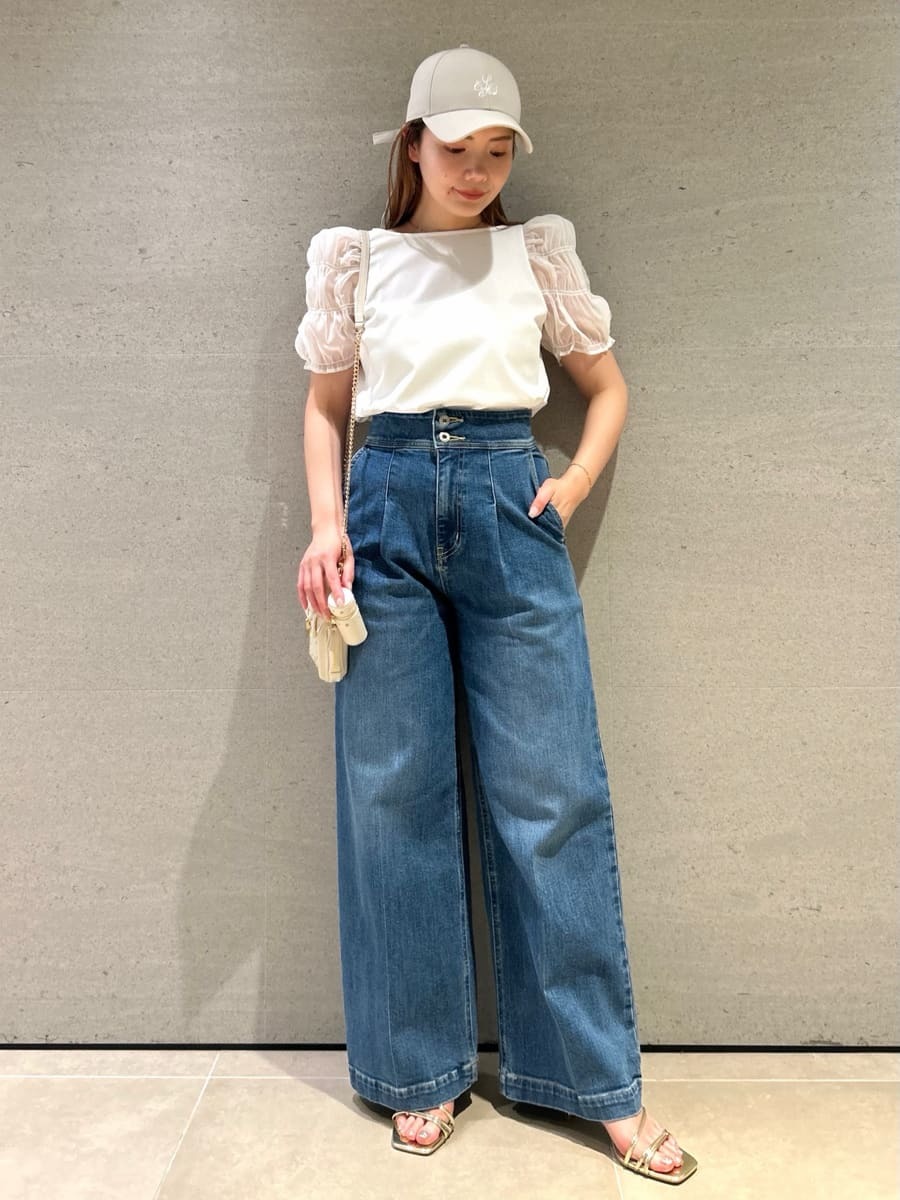CELFORD×Lee】デニムワイドパンツ(ロングパンツ)|PANTS(パンツ CELFORD×Lee】デニムワイドパンツ(ロングパンツ)|PANTS(パンツ