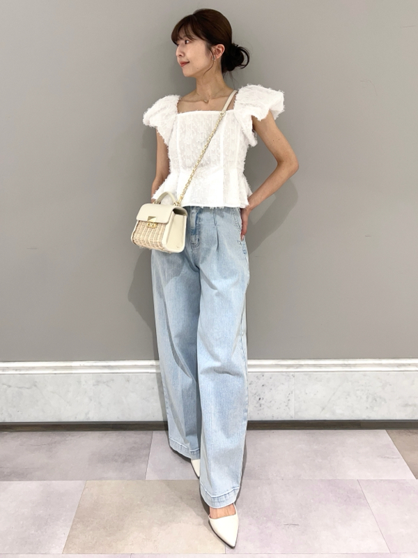 CELFORD×Lee】デニムワイドパンツ(ロングパンツ)|PANTS(パンツ CELFORD×Lee】デニムワイドパンツ(ロングパンツ)|PANTS(パンツ