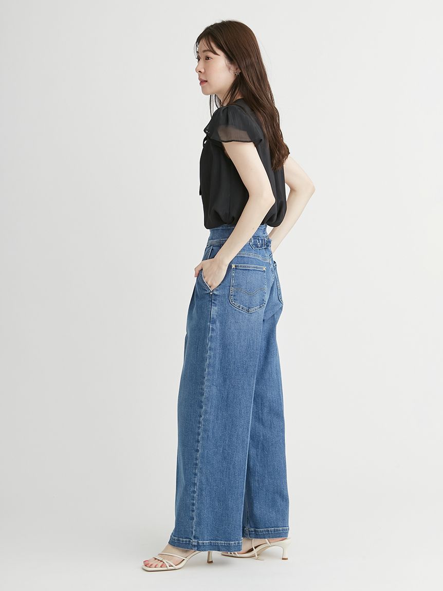CELFORD×Lee】デニムワイドパンツ(ロングパンツ)｜PANTS（パンツ